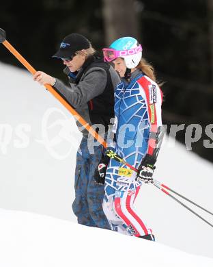 Schi Alpin. Ski Weltcup. Julia Mancuso (USA), Trainer. Innerkrems, am 14.1.2011.
Foto: Kuess

---
pressefotos, pressefotografie, kuess, qs, qspictures, sport, bild, bilder, bilddatenbank