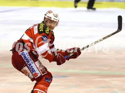 EBEL. Eishockey Bundesliga. EC KAC gegen HDD TILIA Olimpija Ljubljana. Schuller David (KAC). Klagenfurt, am 16.1.2011.
Foto: Kuess 

---
pressefotos, pressefotografie, kuess, qs, qspictures, sport, bild, bilder, bilddatenbank