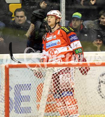 EBEL. Eishockey Bundesliga. EC KAC gegen HDD TILIA Olimpija Ljubljana. Craig Mike (KAC). Klagenfurt, am 16.1.2011.
Foto: Kuess 

---
pressefotos, pressefotografie, kuess, qs, qspictures, sport, bild, bilder, bilddatenbank