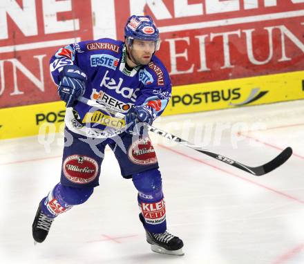 EBEL. Eishockey Bundesliga. EC VSV gegen  SAPA Fehervar AV19. Damon Derek (VSV). Villach, am 14.1.2011.
Foto: Kuess
---
pressefotos, pressefotografie, kuess, qs, qspictures, sport, bild, bilder, bilddatenbank