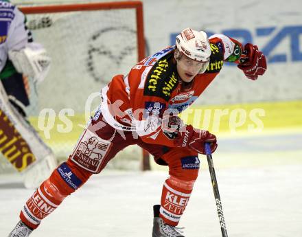 EBEL. Eishockey Bundesliga. EC KAC gegen HDD TILIA Olimpija Ljubljana. Schuller David (KAC). Klagenfurt, am 16.1.2011.
Foto: Kuess 

---
pressefotos, pressefotografie, kuess, qs, qspictures, sport, bild, bilder, bilddatenbank