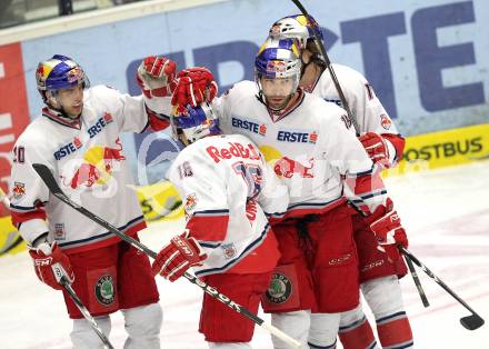 EBEL. Eishockey Bundesliga. EC  VSV gegen EC Red Bull Salzburg.  torjubel  (Salzburg). Villach, am 21.1.2011.
Foto: Kuess 


---
pressefotos, pressefotografie, kuess, qs, qspictures, sport, bild, bilder, bilddatenbank