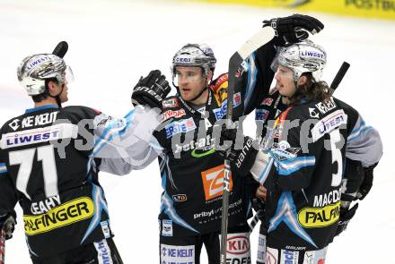 EBEL. Eishockey Bundesliga. EC  VSV gegen EHC LIWEST Linz.  Torjubel Linz. Villach, am 23.1.2011.
Foto: Kuess 


---
pressefotos, pressefotografie, kuess, qs, qspictures, sport, bild, bilder, bilddatenbank