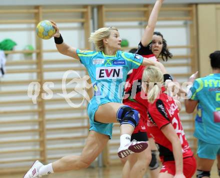 Handball. Women Handball Austria. SG Witasek Kaernten gegen Hypo Niederoesterreich 1.  Ala Matuschkowitz (Niederoesterreich). Feldkirchen, am 23.1.2011.
Foto: Kuess
---
pressefotos, pressefotografie, kuess, qs, qspictures, sport, bild, bilder, bilddatenbank