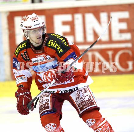 EBEL. Eishockey Bundesliga. KAC gegen Graz 99ers.   Tyler Scofield (KAC). Klagenfurt, am 25.1.2011.
Foto: Kuess 

---
pressefotos, pressefotografie, kuess, qs, qspictures, sport, bild, bilder, bilddatenbank