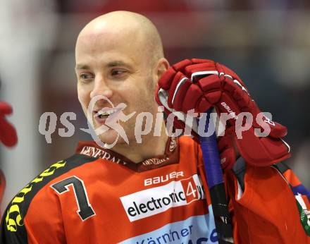 EBEL. Eishockey Bundesliga. KAC gegen Graz 99ers. Herbert Ratz (KAC). Klagenfurt, am 25.1.2011.
Foto: Kuess 

---
pressefotos, pressefotografie, kuess, qs, qspictures, sport, bild, bilder, bilddatenbank