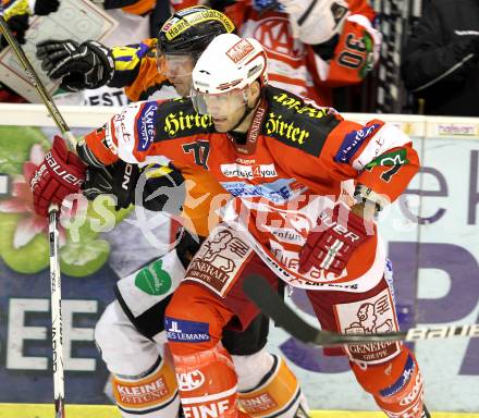 EBEL. Eishockey Bundesliga. KAC gegen Graz 99ers. Sean Brown (KAC). Klagenfurt, am 25.1.2011.
Foto: Kuess 

---
pressefotos, pressefotografie, kuess, qs, qspictures, sport, bild, bilder, bilddatenbank