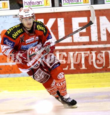 EBEL. Eishockey Bundesliga. KAC gegen Graz 99ers. Tyler Scofield (KAC). Klagenfurt, am 25.1.2011.
Foto: Kuess 

---
pressefotos, pressefotografie, kuess, qs, qspictures, sport, bild, bilder, bilddatenbank