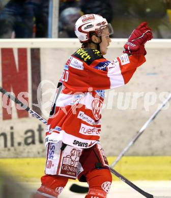 EBEL. Eishockey Bundesliga. KAC gegen EHC LIWEST BLACK WINGS LINZ. Torjubel Tyler Scofield (KAC). Klagenfurt, am 28.1.2011.
Foto: Kuess 

---
pressefotos, pressefotografie, kuess, qs, qspictures, sport, bild, bilder, bilddatenbank