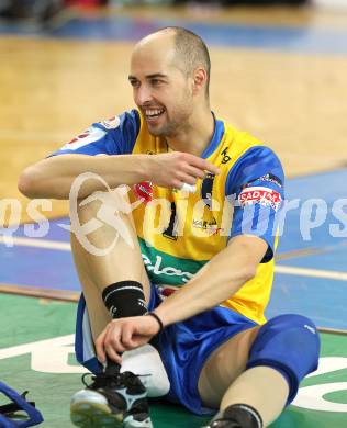 Volleyball MEVZA. Team Club Austria gegen SK Posojilnica Aich/Dob. Neven Neshev (Aich/Dob). Klagenfurt, 29.1.2011.
Foto: Kuess 

---
pressefotos, pressefotografie, kuess, qs, qspictures, sport, bild, bilder, bilddatenbank