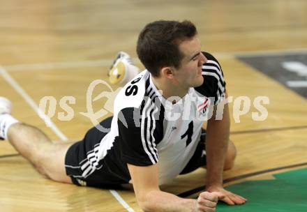 Volleyball MEVZA. Team Club Austria gegen SK Posojilnica Aich/Dob. Philipp Kroiss (Austria). Klagenfurt, 29.1.2011.
Foto: Kuess 

---
pressefotos, pressefotografie, kuess, qs, qspictures, sport, bild, bilder, bilddatenbank