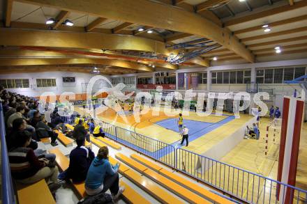 Volleyball. GM Capital Challenge Cup Men 2010/2011.  SK Posojilnica Aich/Dob (AUT)  vs VC Prefaxis MENEN (Bel). Sporthalle in Prevalje. Prevalje, 1.2.2011.
Foto: Kuess

---
pressefotos, pressefotografie, kuess, qs, qspictures, sport, bild, bilder, bilddatenbank