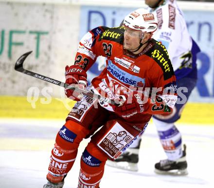 EBEL. Eishockey Bundesliga. KAC gegen VSV. Mike Siklenka (KAC). Klagenfurt, am 4.2.2011.
Foto: Kuess 

---
pressefotos, pressefotografie, kuess, qs, qspictures, sport, bild, bilder, bilddatenbank