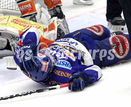 EBEL. Eishockey Bundesliga. EC  VSV gegen Graz 99ers . Derek Damon (VSV). Villach, am 11.2.2011.
Foto: Kuess 


---
pressefotos, pressefotografie, kuess, qs, qspictures, sport, bild, bilder, bilddatenbank