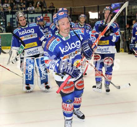 EBEL. Eishockey Bundesliga. EC  VSV gegen KAC. Gerhard Unterluggauer (VSV). Villach, am 18.2.2011.
Foto: Kuess 


---
pressefotos, pressefotografie, kuess, qs, qspictures, sport, bild, bilder, bilddatenbank