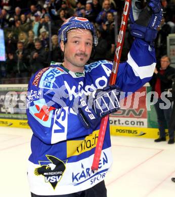 EBEL. Eishockey Bundesliga. EC  VSV gegen KAC. Gerhard Unterluggauer
 (VSV). Villach, am 18.2.2011.
Foto: Kuess 


---
pressefotos, pressefotografie, kuess, qs, qspictures, sport, bild, bilder, bilddatenbank