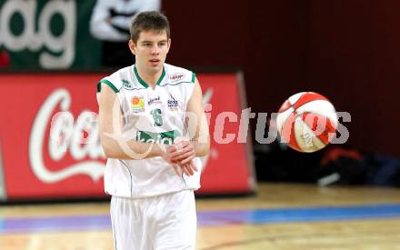 Basketball Bundesliga.  Woerthersee Piraten gegen BC Vienna .   Christian Erschen (Piraten). Klagenfurt, 19.2.2011
Foto:  Kuess

---
pressefotos, pressefotografie, kuess, qs, qspictures, sport, bild, bilder, bilddatenbank