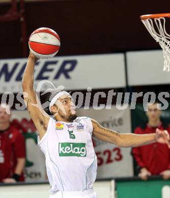 Basketball Bundesliga.  Woerthersee Piraten gegen BC Vienna .  Thomas Kennedy (Piraten). Klagenfurt, 19.2.2011
Foto:  Kuess

---
pressefotos, pressefotografie, kuess, qs, qspictures, sport, bild, bilder, bilddatenbank