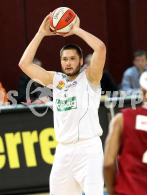 Basketball Bundesliga.  Woerthersee Piraten gegen BC Vienna .  Bernhard Weber (Piraten). Klagenfurt, 19.2.2011
Foto:  Kuess

---
pressefotos, pressefotografie, kuess, qs, qspictures, sport, bild, bilder, bilddatenbank