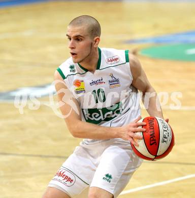 Basketball Bundesliga.  Woerthersee Piraten gegen BC Vienna .  Gunther Zajic (Piraten). Klagenfurt, 19.2.2011
Foto:  Kuess

---
pressefotos, pressefotografie, kuess, qs, qspictures, sport, bild, bilder, bilddatenbank