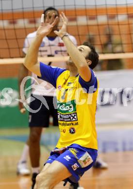 Volleyball. Challenge Cup. SK Aich/Dob gegen Arkas Izmir (TUR). Koch Robert (Aich/Dob). Prevalje, 22.2.2011.
Foto: Kuess

---
pressefotos, pressefotografie, kuess, qs, qspictures, sport, bild, bilder, bilddatenbank