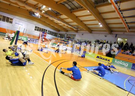 Volleyball. Challenge Cup. SK Aich/Dob gegen Arkas Izmir (TUR). (Aich/Dob). Prevalje, 22.2.2011.
Foto: Kuess

---
pressefotos, pressefotografie, kuess, qs, qspictures, sport, bild, bilder, bilddatenbank