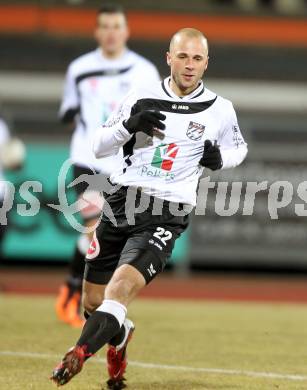 Fussball Erste Liga. WAC/St. Andrae gegen SV Groedig. Stephan Stueckler (WAC). Wolfsberg, 25.2.2011
Foto: Kuess

---
pressefotos, pressefotografie, kuess, qs, qspictures, sport, bild, bilder, bilddatenbank