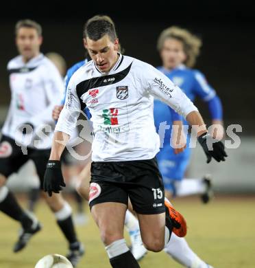 Fussball Erste Liga. WAC/St. Andrae gegen SV Groedig. Sandro Gotal (WAC). Wolfsberg, 25.2.2011
Foto: Kuess

---
pressefotos, pressefotografie, kuess, qs, qspictures, sport, bild, bilder, bilddatenbank