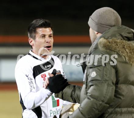 Fussball Erste Liga. WAC/St. Andrae gegen SV Groedig. Markus Kreuz, Trainer Nenad Bjelica (WAC). Wolfsberg, 25.2.2011
Foto: Kuess

---
pressefotos, pressefotografie, kuess, qs, qspictures, sport, bild, bilder, bilddatenbank