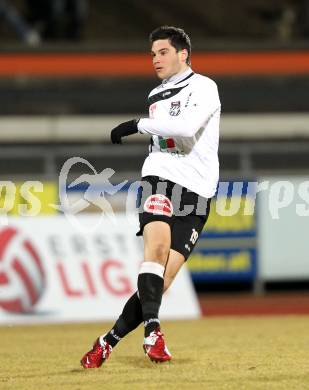 Fussball Erste Liga. WAC/St. Andrae gegen SV Groedig. Roland Putsche (WAC). Wolfsberg, 25.2.2011
Foto: Kuess

---
pressefotos, pressefotografie, kuess, qs, qspictures, sport, bild, bilder, bilddatenbank