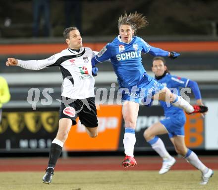 Fussball Erste Liga. WAC/St. Andrae gegen SV Groedig. Thomas Pirker (WAC). Wolfsberg, 25.2.2011
Foto: Kuess

---
pressefotos, pressefotografie, kuess, qs, qspictures, sport, bild, bilder, bilddatenbank