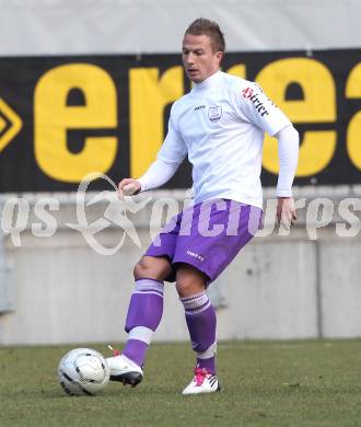 Fussball Regionalliga. SK Austria Klagenfurt. Tag der Austria Familie. Testspiel SK Austria Klagenfurt gegen Sencur (SLO). Michael Kulnik (Klagenfurt).  Klagenfurt, am 26.2.2011.
Foto: Kuess
---
pressefotos, pressefotografie, kuess, qs, qspictures, sport, bild, bilder, bilddatenbank