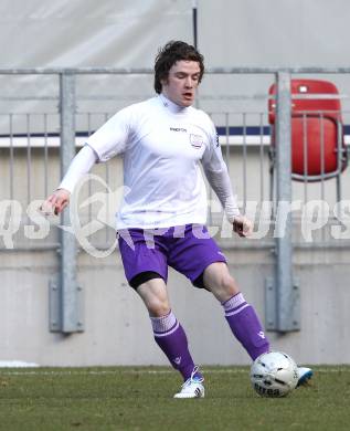 Fussball Regionalliga. SK Austria Klagenfurt. Tag der Austria Familie. Testspiel SK Austria Klagenfurt gegen Sencur (SLO). Martin Tschernuth (Klagenfurt).  Klagenfurt, am 26.2.2011.
Foto: Kuess
---
pressefotos, pressefotografie, kuess, qs, qspictures, sport, bild, bilder, bilddatenbank