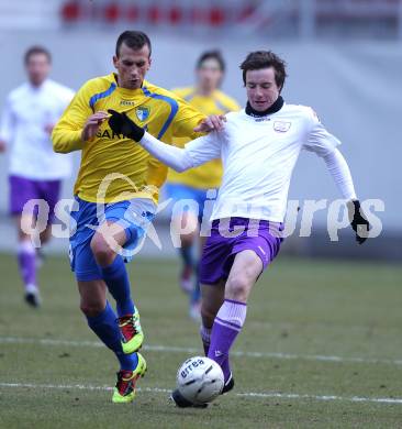 Fussball Regionalliga. SK Austria Klagenfurt. Tag der Austria Familie. Testspiel SK Austria Klagenfurt gegen Sencur (SLO). Marco Pegrin (Klagenfurt).  Klagenfurt, am 26.2.2011.
Foto: Kuess
---
pressefotos, pressefotografie, kuess, qs, qspictures, sport, bild, bilder, bilddatenbank