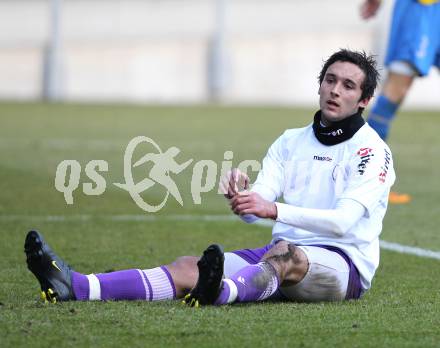 Fussball Regionalliga. SK Austria Klagenfurt. Tag der Austria Familie. Testspiel SK Austria Klagenfurt gegen Sencur (SLO). Markus Pink (Klagenfurt).  Klagenfurt, am 26.2.2011.
Foto: Kuess
---
pressefotos, pressefotografie, kuess, qs, qspictures, sport, bild, bilder, bilddatenbank