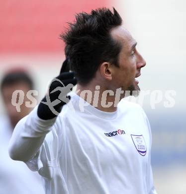 Fussball Regionalliga. SK Austria Klagenfurt. Tag der Austria Familie. Testspiel SK Austria Klagenfurt gegen Sencur (SLO). Matthias Dollinger (Klagenfurt).  Klagenfurt, am 26.2.2011.
Foto: Kuess
---
pressefotos, pressefotografie, kuess, qs, qspictures, sport, bild, bilder, bilddatenbank