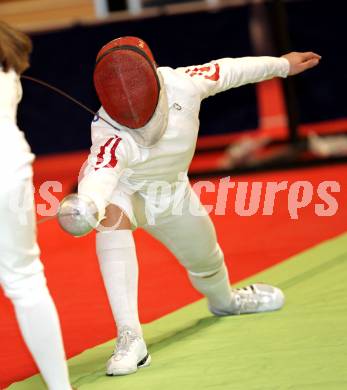 Fechten. Europameisterschaft Kadetten.  Lukas Puchacher. Klagenfurt, am 24.2.2011.
Foto: Kuess
---
pressefotos, pressefotografie, kuess, qs, qspictures, sport, bild, bilder, bilddatenbank