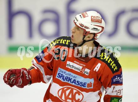 EBEL. Eishockey Bundesliga. KAC gegen KHL Medvescak Zagreb. CRAIG Michael Mike (KAC). Klagenfurt, am 27.2.2011.
Foto: Kuess 

---
pressefotos, pressefotografie, kuess, qs, qspictures, sport, bild, bilder, bilddatenbank