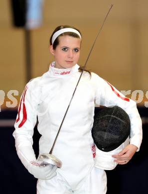 Fechten. Europameisterschaft Kadetten. Katharina Schmedler. Klagenfurt, am 24.2.2011.
Foto: Kuess
---
pressefotos, pressefotografie, kuess, qs, qspictures, sport, bild, bilder, bilddatenbank