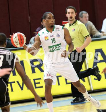 Basketball ABL 2010-11 H2. Woerthersee Piraten gegen WBC Raiffeisen Wels.   Bilal Abdullah (Piraten). Klagenfurt, 3.3.2011
Foto:  Kuess

---
pressefotos, pressefotografie, kuess, qs, qspictures, sport, bild, bilder, bilddatenbank