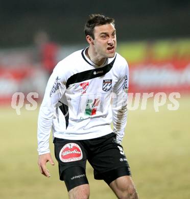 Fussball. Erste Liga. WAC/St. Andrae gegen FC Lustenau. Marco Reich (WAC). Wolfsberg, 4.3.2011.
Foto: Kuess

---
pressefotos, pressefotografie, kuess, qs, qspictures, sport, bild, bilder, bilddatenbank