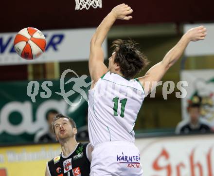 Basketball ABL 2010-11 H2. Woerthersee Piraten gegen WBC Raiffeisen Wels.  Andreas Kuttnig (Piraten). Klagenfurt, 3.3.2011
Foto:  Kuess

---
pressefotos, pressefotografie, kuess, qs, qspictures, sport, bild, bilder, bilddatenbank