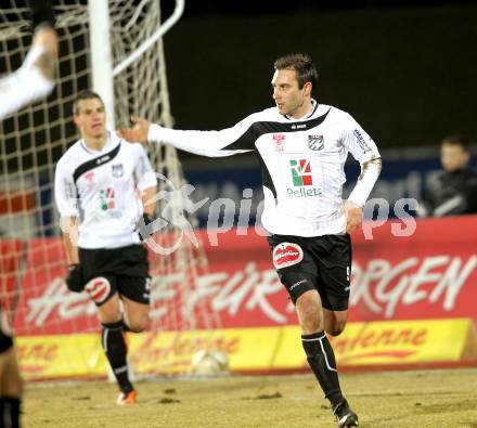 Fussball. Erste Liga. WAC/St. Andrae gegen FC Lustenau. Torjubel Marco Reich (WAC). Wolfsberg, 4.3.2011.
Foto: Kuess

---
pressefotos, pressefotografie, kuess, qs, qspictures, sport, bild, bilder, bilddatenbank