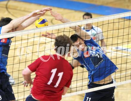 Volleyball AVL. VBL Woerthersee Loewen gegen Hypo Tirol Volleyballteam. Jakub Joscak (Tirol). Klagenfurt, am 5.3.2011.
Foto: Kuess 
---
pressefotos, pressefotografie, kuess, qs, qspictures, sport, bild, bilder, bilddatenbank