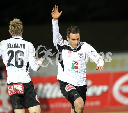 Fussball. Erste Liga. WAC/St. Andrae gegen FC Lustenau. Torjubel Marco Reich (WAC). Wolfsberg, 4.3.2011.
Foto: Kuess

---
pressefotos, pressefotografie, kuess, qs, qspictures, sport, bild, bilder, bilddatenbank