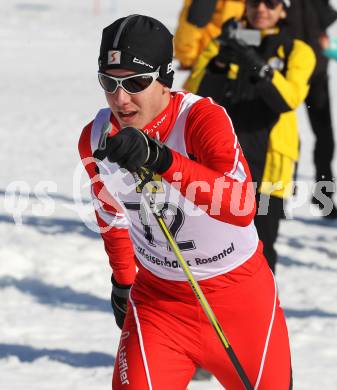 Langlauf Austria Cup. Massenstart. Michael Preiml (Sportunion Rosenbach). St. Jakob im Rosental, am 6.3.2011.
Foto: Kuess
---
pressefotos, pressefotografie, kuess, qs, qspictures, sport, bild, bilder, bilddatenbank