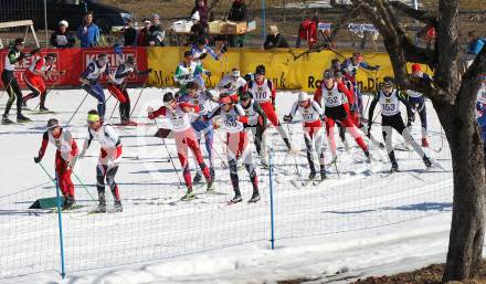 Langlauf Austria Cup. Massenstart. St. Jakob im Rosental, am 6.3.2011.
Foto: Kuess
---
pressefotos, pressefotografie, kuess, qs, qspictures, sport, bild, bilder, bilddatenbank