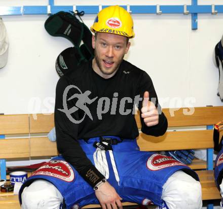 EBEL. Eishockey Bundesliga. EC  VSV gegen EHC LIWEST Linz.  Matt Ryan (VSV). Villach, am 8.3.2011.
Foto: Kuess 


---
pressefotos, pressefotografie, kuess, qs, qspictures, sport, bild, bilder, bilddatenbank