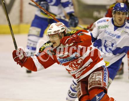 EBEL. Eishockey Bundesliga. KAC gegen KHL Medvescak Zagreb. Schuller David (KAC). Klagenfurt, am 8.3.2011.
Foto: Kuess 

---
pressefotos, pressefotografie, kuess, qs, qspictures, sport, bild, bilder, bilddatenbank