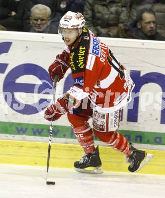 EBEL. Eishockey Bundesliga. KAC gegen KHL Medvescak Zagreb. SCOFIELD Tyler (KAC). Klagenfurt, am 8.3.2011.
Foto: Kuess 

---
pressefotos, pressefotografie, kuess, qs, qspictures, sport, bild, bilder, bilddatenbank